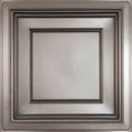 Cast and Bevel - Coffered Square Ceiling Tile (2x2) Tin Drop-In 16"