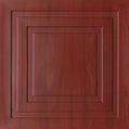 Cast and Bevel - Mod Square Ceiling Tile (2x2) Cherry Wood Drop-In 15 16"
