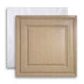 Cast and Bevel - Modern Grid Acoustic Ceiling Tile NRC.50 (2x2) Sandal Wood Drop-In 15 16"