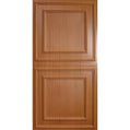 Cast and Bevel - Noble Square Ceiling Tile (2x4) Caramel Wood