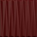 Cast and Bevel - Origami Darts Ceiling Tile (2x2) Merlot Drop-In 15 16"