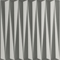 Cast and Bevel - Origami Darts Ceiling Tile (2x2) Stone Drop-In 15 16"