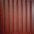 Cast and Bevel - Parallel Ceiling Tile (2x2) Cherry Wood Drop-In 15 16"