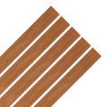 Cast and Bevel - Smooth Strips (25-Pack) Caramel Wood