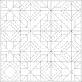 Cast and Bevel - Tiled Geo Ceiling Tile (2x2) Frosted Drop-In 15 16"