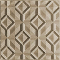Cast and Bevel - Tiled Geo Ceiling Tile (2x2) Latte Drop-In 15 16"