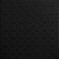 Cast and Bevel - Atomic Starburst Ceiling Tile (2x2) Black