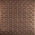 Cast and Bevel - Atomic Starburst Ceiling Tile (2x2) Bronze