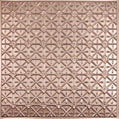 Cast and Bevel - Atomic Starburst Ceiling Tile (2x2) Copper