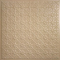 Cast and Bevel - Atomic Starburst Ceiling Tile (2x2) Sandal Wood