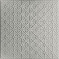 Cast and Bevel - Atomic Starburst Ceiling Tile (2x2) Stone