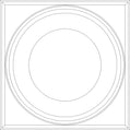 Cast and Bevel - Center Stage Ceiling Tile (2x2) Frosted Drop-In 15 16"