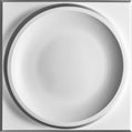 Cast and Bevel - Center Stage Ceiling Tile (2x2) White Drop-In 15 16"