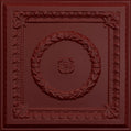 Cast and Bevel - Classic Colonial Ceiling Tile (2x2) Merlot