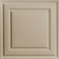 Cast and Bevel - Contemporary Ceiling Tile (2x2) Latte Drop-In 16"