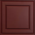 Cast and Bevel - Contemporary Ceiling Tile (2x2) Merlot Drop-In 16"