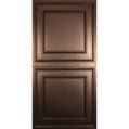 Cast and Bevel - Classic Square Ceiling Tile (2x4) Bronze Drop-In 16"