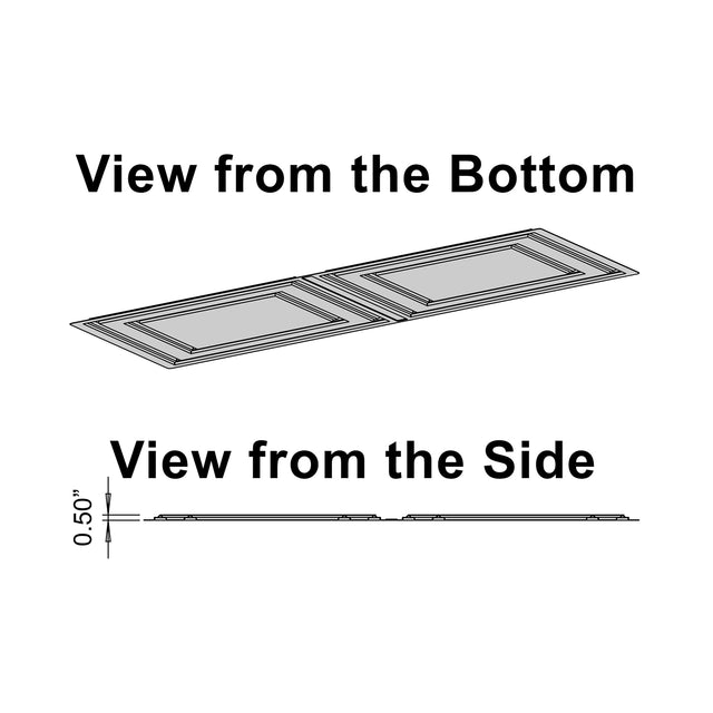 Classic Square Ceiling Tile (2x4)