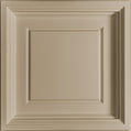 Cast and Bevel - Coffered Square Ceiling Tile (2x2) Latte Drop-In 16"