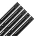 Cast and Bevel - Decorative Strips (25-Pack) Black