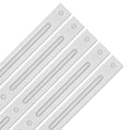 Cast and Bevel - Decorative Strips (25-Pack) White