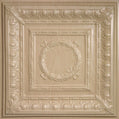 Cast and Bevel - Egg & Dart Ceiling Tile (2x2) Sandal Wood
