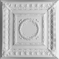 Cast and Bevel - Egg & Dart Ceiling Tile (2x2) White