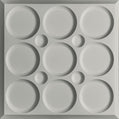 Cast and Bevel - Ellipses Ceiling Tile (2x2) Stone Drop-In 15 16"