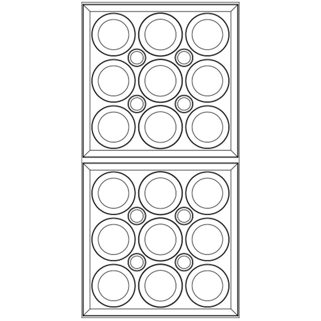 Ellipses Ceiling Tile (2x4)