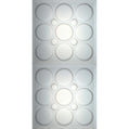 Cast and Bevel - Ellipses Ceiling Tile (2x4) Translucent Drop-In 15 16"