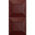 Cast and Bevel - Facet Cut Ceiling Tile (2x4) Merlot Drop-In 15 16"