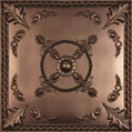 Cast and Bevel - Filigree Ceiling Tile (2x2) Bronze