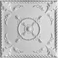 Cast and Bevel - Filigree Ceiling Tile (2x2) White