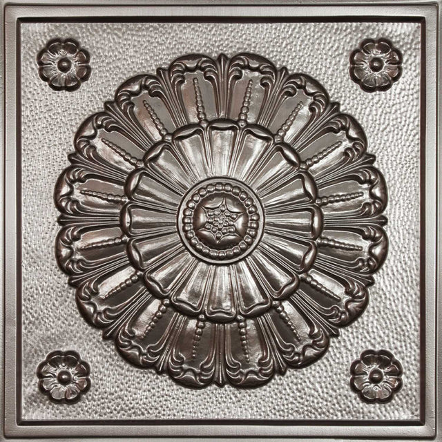 Floral Medallion Ceiling Tile (2x2)