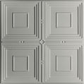 Cast and Bevel - Foursquare Ceiling Tile (2x2) Stone