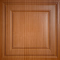Cast and Bevel - Sample - Modern Grid (2x2) Caramel Wood