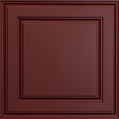Cast and Bevel - Sample - Modern Grid (2x2) Merlot