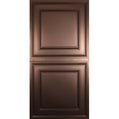 Cast and Bevel - Modern Grid Ceiling Tile (2x4) Bronze Drop-In 15 16"