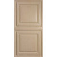 Cast and Bevel - Modern Grid Ceiling Tile (2x4) Sandal Wood Drop-In 15 16"