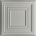 Cast and Bevel - Nested Grid Ceiling Tile (2x2) Stone