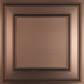 Cast and Bevel - Noble Square Ceiling Tile (2x2) Bronze