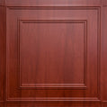 Cast and Bevel - Overlapping Square Ceiling or Wall Tile (2x2) Cherry Wood Glue-Up No Grid