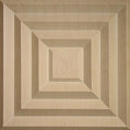 Cast and Bevel - Square Echo Ceiling Tile (2x2) Sandal Wood Drop-In 15 16"