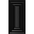 Cast and Bevel - Square Echo Ceiling Tile (2x4) Black Drop-In 15 16"