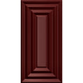 Cast and Bevel - Square Echo Ceiling Tile (2x4) Merlot Drop-In 15 16"