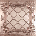 Cast and Bevel - Trellis Ceiling Tile (2x2) Copper No Grid