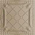 Cast and Bevel - Trellis Ceiling Tile (2x2) Latte No Grid